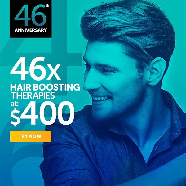 46 Hair Boosting Therapies at $400