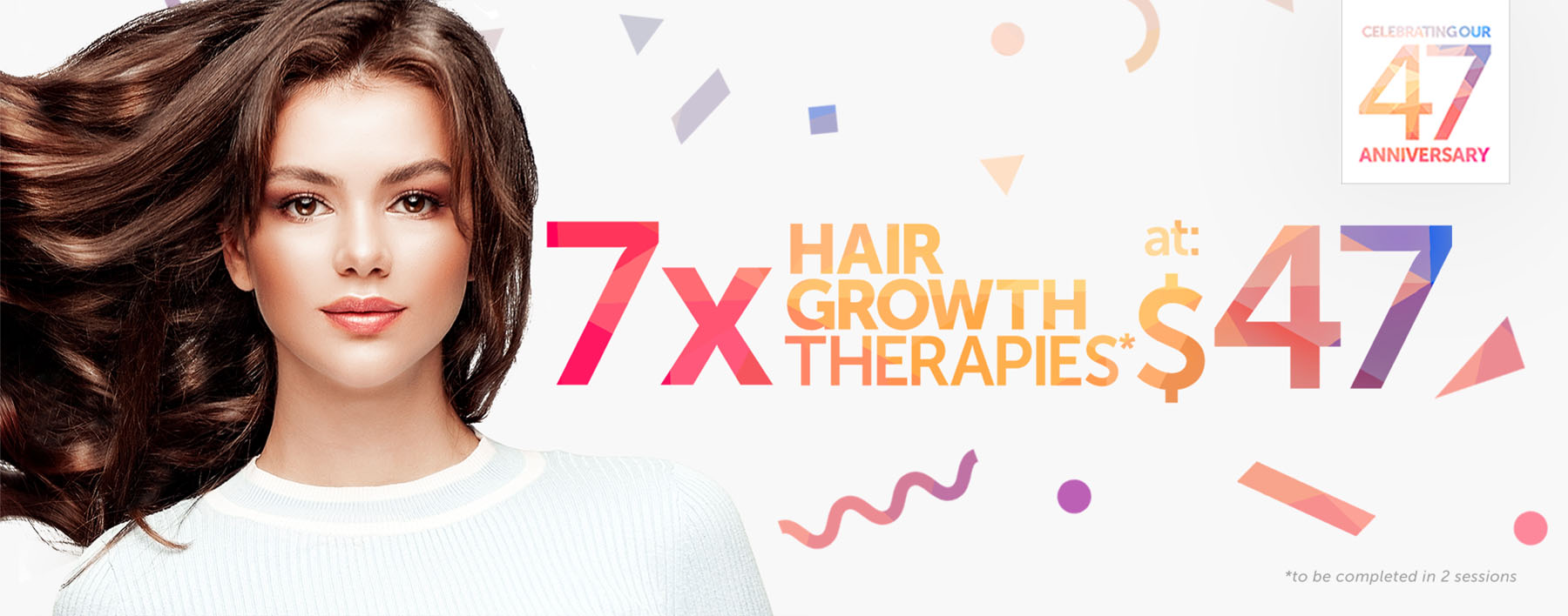 7 Hair Growth Therapies at $47