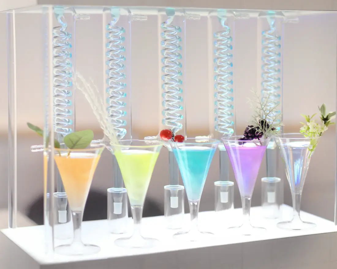 Non-alcoholic hair growth mixology mocktails