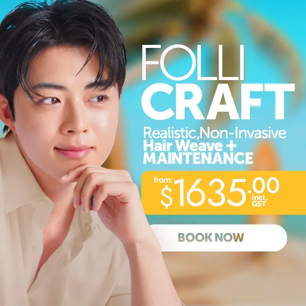Follicraft realistic, non-invasive hair weave + maintenance